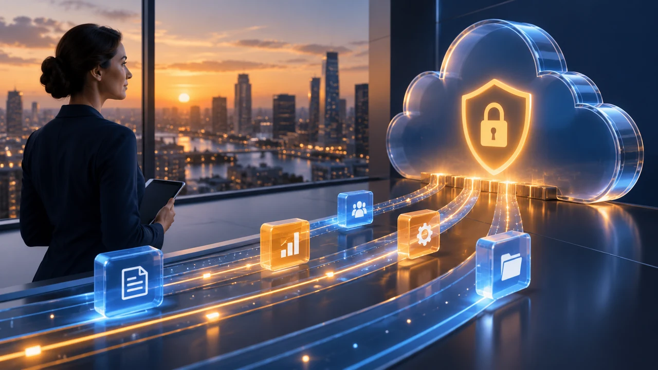 Illustration: Cloud migration and security